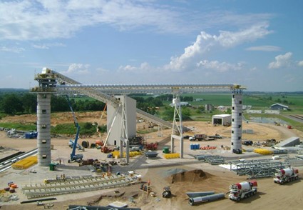 Raw Sand to Stacking Tubes