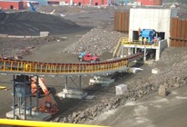 Mine Truck Receiving System
