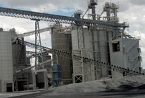 Trussed Conveyor to Silo