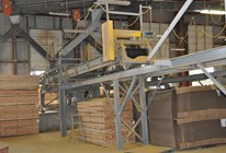 Structural Steel Supports and Shuttle Rail