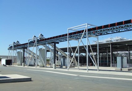 Trussed Collecting Conveyor