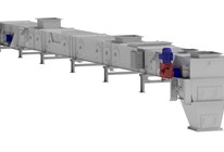 Enclosed Spool Idler Conveyor