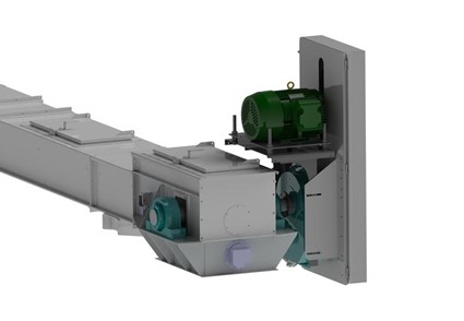 Head Section with Wash-Down Duty Components