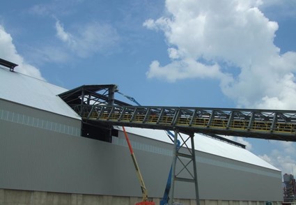 Gallery Conveyor into the Concentrate Building