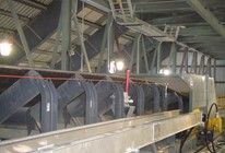 Shuttle Conveyor to Fill the Concentrate Building