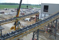 Parallel Pellet Transfer Conveyors