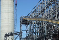 Trussed Conveyor Feeding the Balling Building