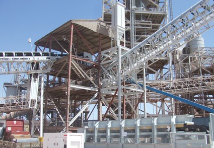 New Conveyors Tied into Existing Structures